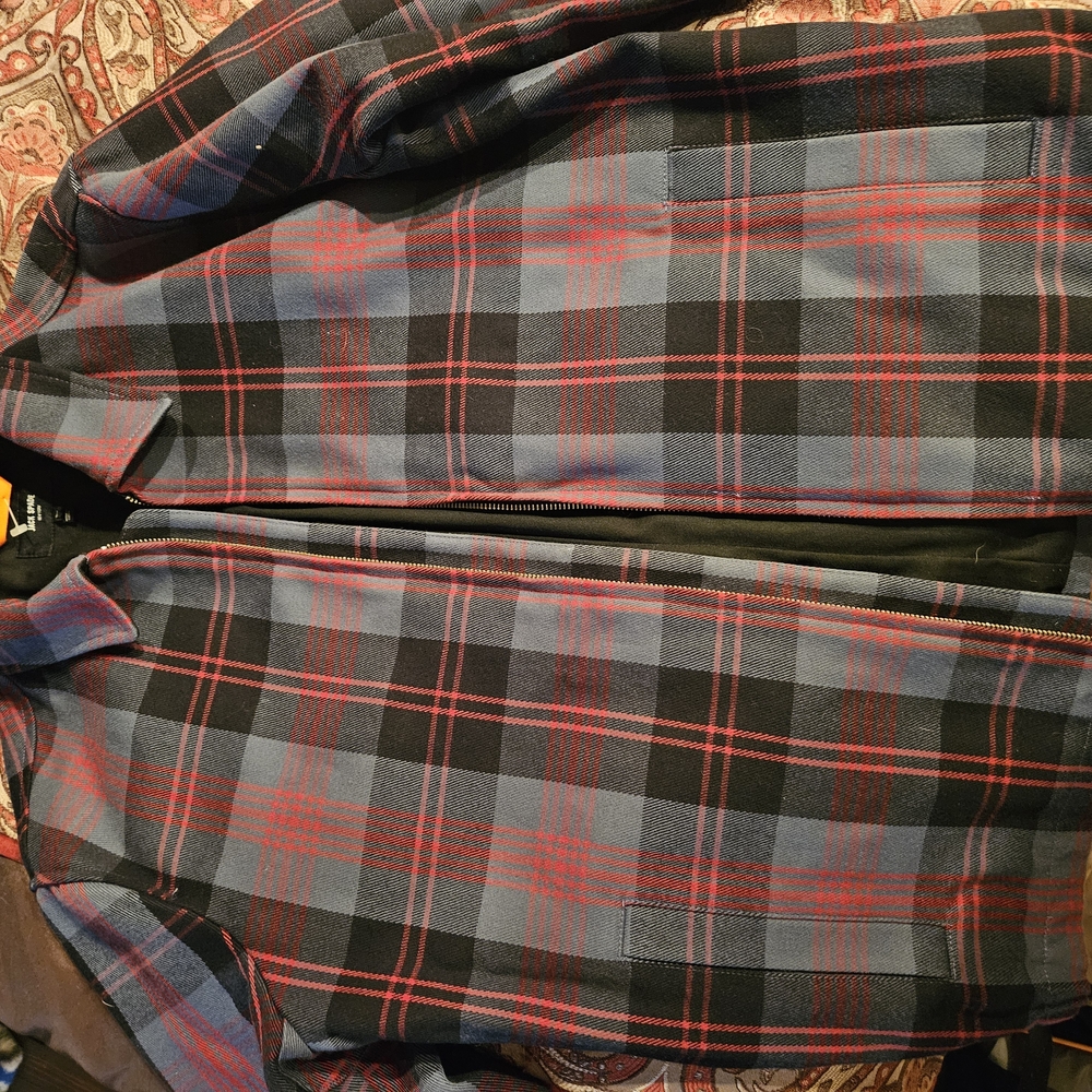 Jack Spade Red and Blue Plaid Jacket